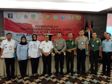 Tim Pora Kecamatan se Jakarta Utara Diresmikan