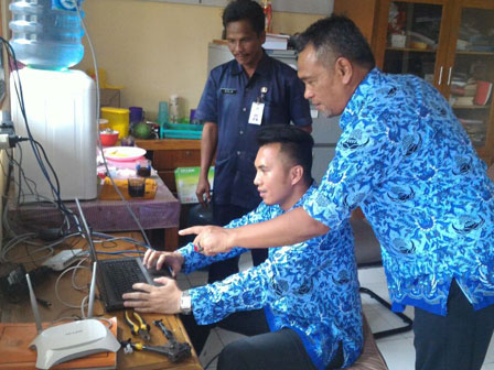  Pulau Payung Dipasang Jaringan Internet