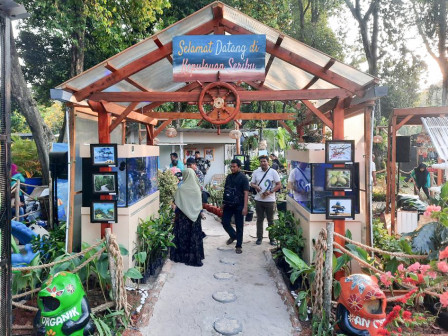 Aneka Biota Laut Kepulauan Seribu Tampil di Flona