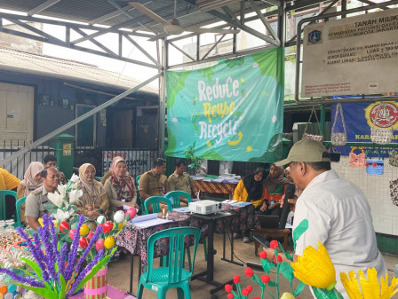 Tim Penilai Lomba Jakarta Gotong Royong DKI Monitoring BPS di Tanjung Priok 