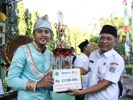 Wakil Kemayoran Jawarai Festival Bedug Jakarta Pusat tahun 2024