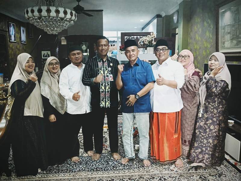 Munjirin Bersilaturahmi ke Tokoh Masyarakat Jaktim