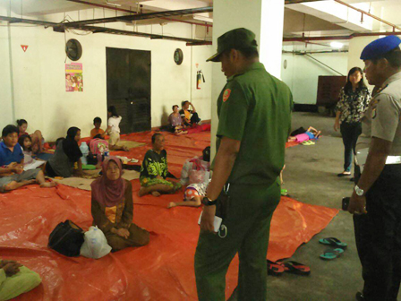 Posko Pengungsian Banjir Disiagakan Selama Musim Hujan