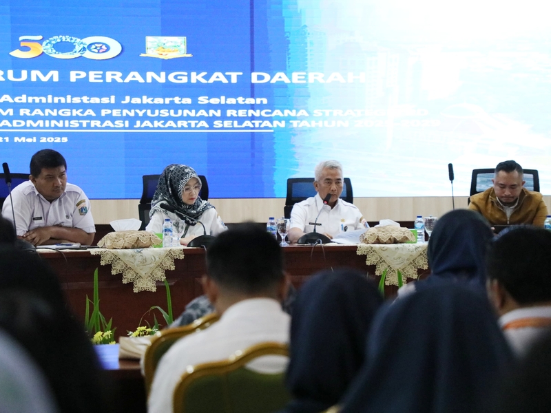 Puluhan OPD di Jaksel Ikuti Forum Rancangan Rencana Strategis
