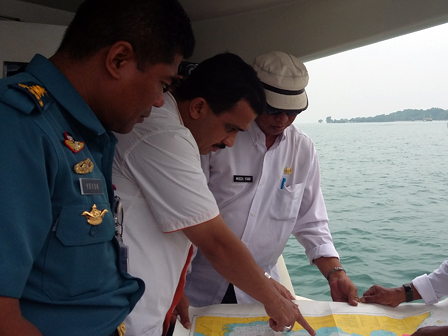 TNI AL Lakukan Koordinasi Terkait Latihan Di Pulau Laki