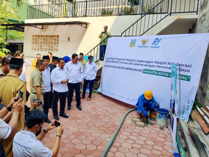 Pemkot Jaksel Apresiasi Program Sanitasi Aman Baznas DKI dan Paljaya