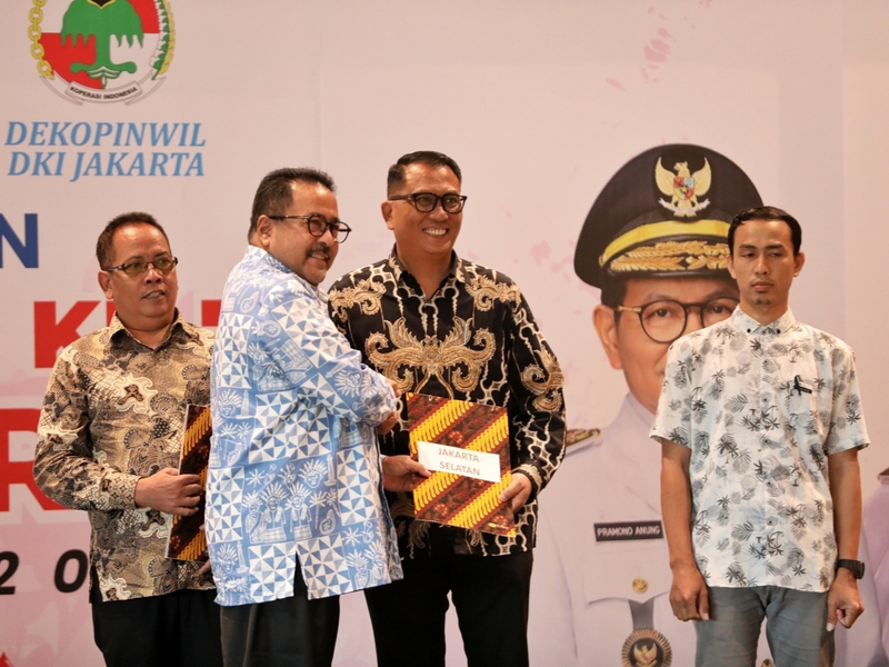 267 Kelurahan di DKI Terima SK Badan Hukum KKMP