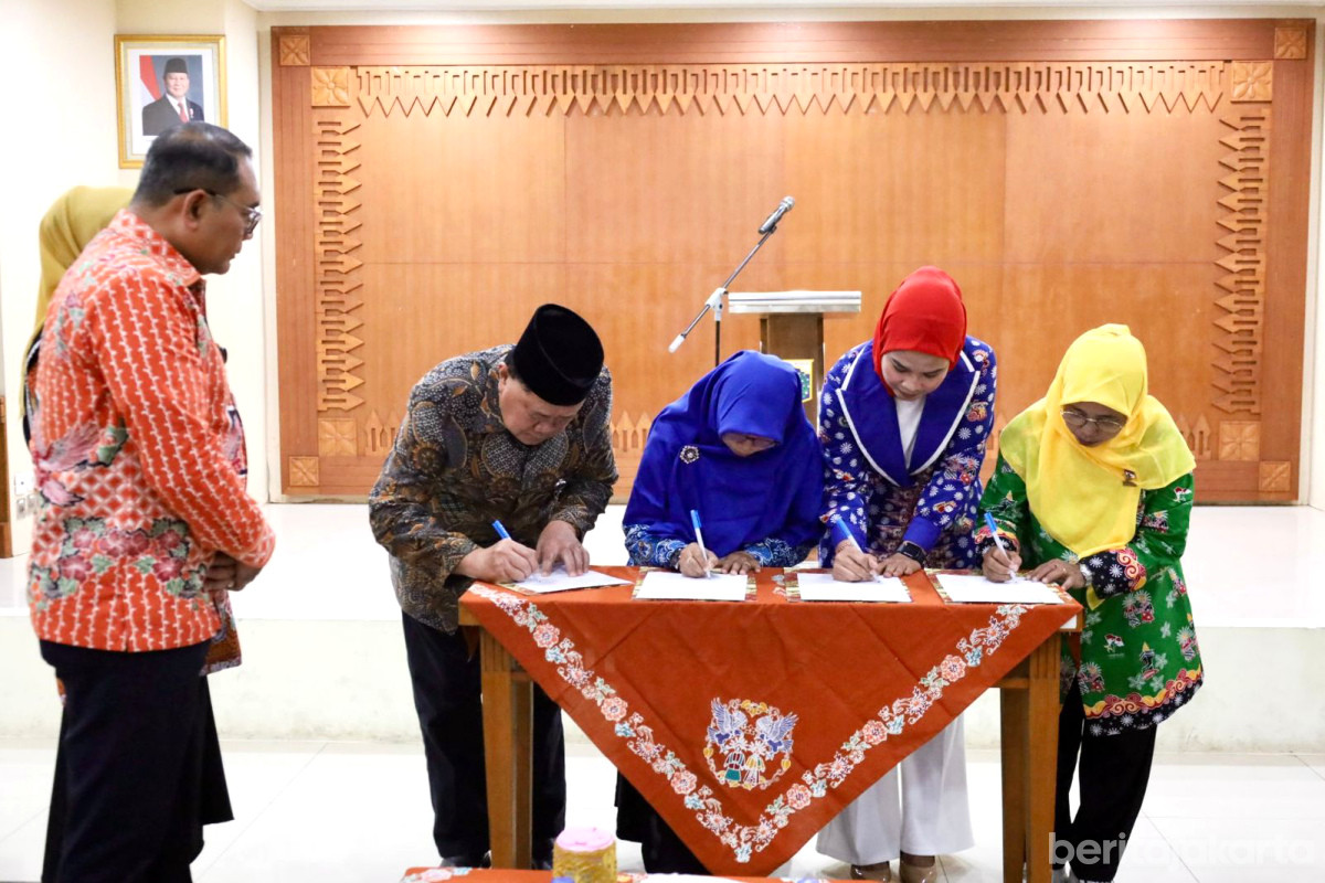 Arifin menghadiri Penandatangan Naskah Kesepakatan Peningkatan Kualitas Guru PAUD di Jakpus