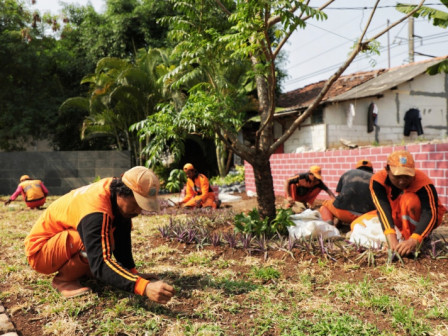 Penataan Kawasan Unggulan di Jalan Lenteng Agung Barat Rampung Pekan Depan