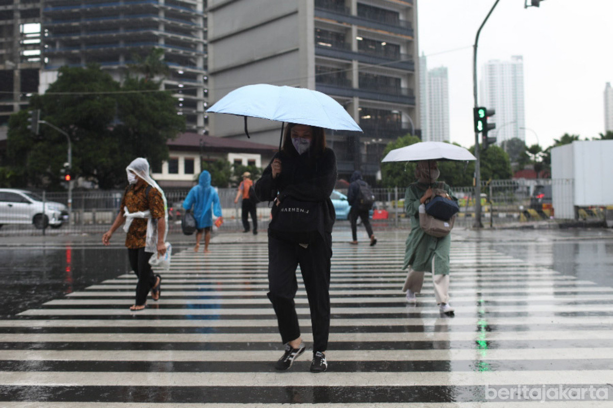 Sebagian Jakarta Berpotensi Diguyur Hujan Ringan 