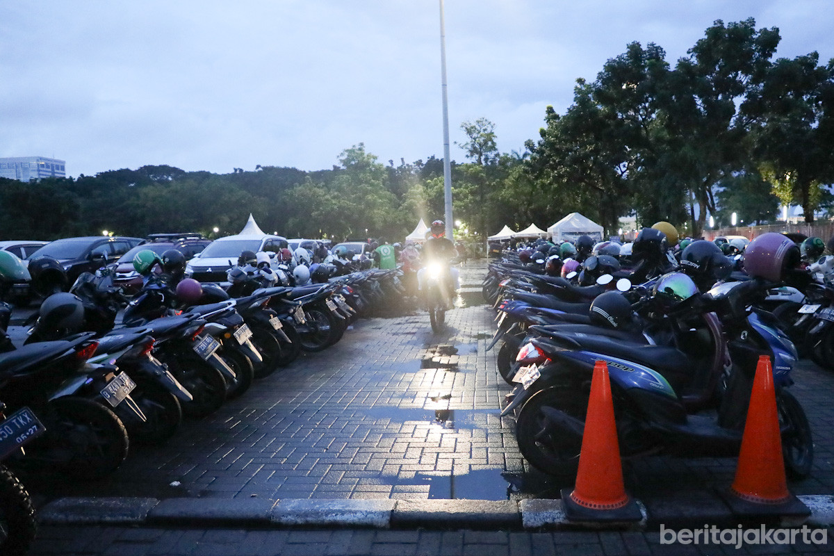 Sejumlah lokasi parkir disiapkan untuk mendukung perayaan tahun baru