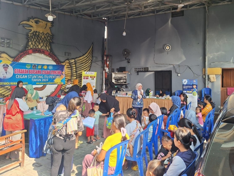 BBPOM Jakarta Ajak Warga Posyandu Cengkareng Bersama Cegah Stunting