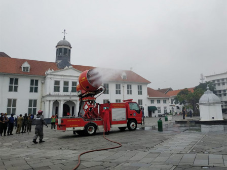  Museum di Kawasan Kota Tua Di Semprot Disinfektan 