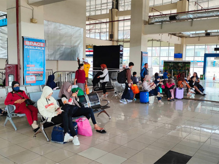  Geliat Arus Mudik Mulai Terlihat di Terminal Pulogebang