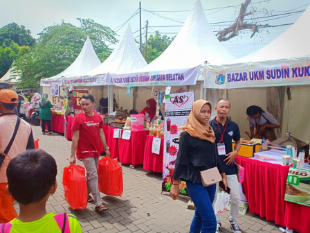  26 Pelaku UKM Binaan Ikuti Bazar di Pasar Minggu 