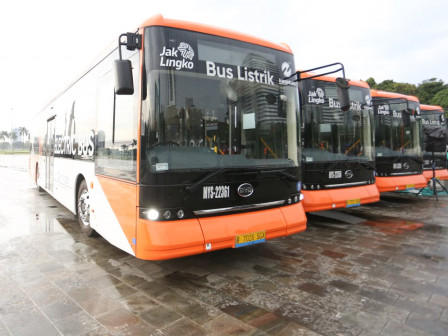 Target 100 Bus Listrik, Transjakarta Buka Peluang Kerja Sama