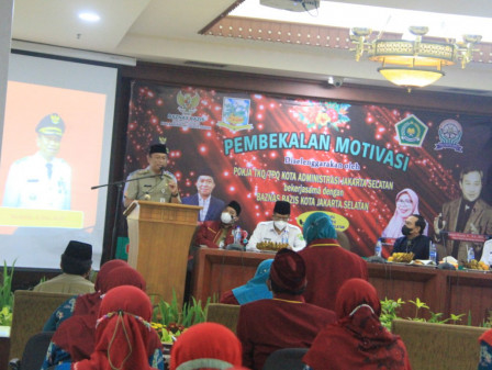 Pemkot dan Basnaz Bazis Jaksel Motivasi Anggota POKJA TKQ/TPQ 