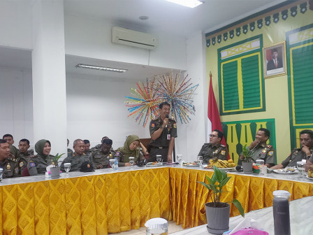 Satpol PP Jaktim Gelar Binwasdal di Kecamatan Pasar Rebo