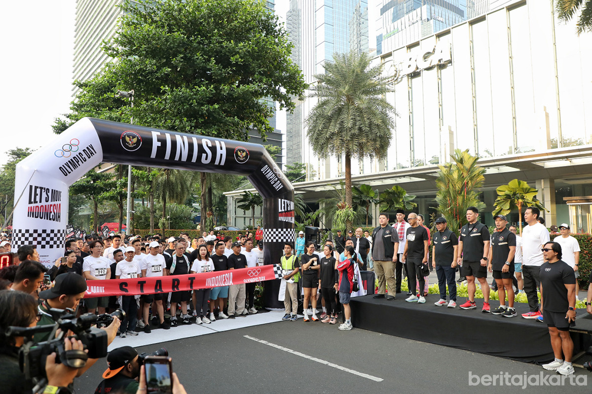 Gubernur lepas peserta Olympic Day 2025 Fun Run