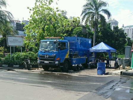 Kecamatan Kelapa Gading Siagakan Pompa Mobile Antisipasi Genangan 