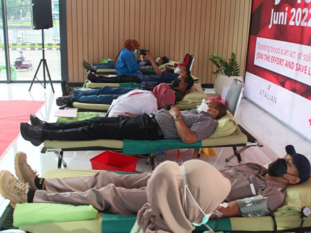 PMI Jaksel Gelar Aksi Donor Darah di Cibis Park Simatupang