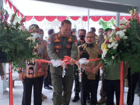 Kasatpol PP DKI Resmikan Kantor Satpol PP Kecamatan Kembangan