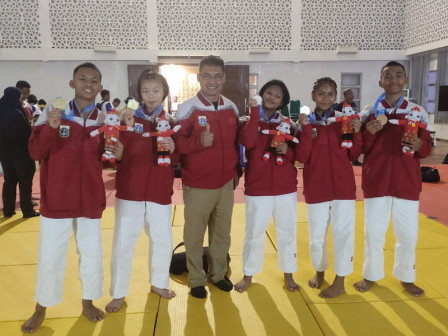 DKI Raih Tiga Emas di Hari Pertama Kompetisi Cabor Judo Popnas XVI