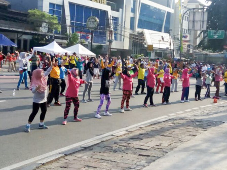 Pemkot Jakbar Gelar HBKB di Jalan Tomang Raya 