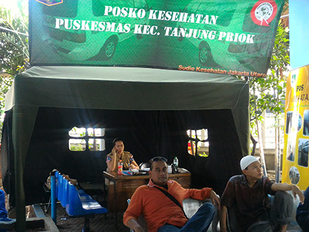 Posko Kesehatan Terminal Bus Tanjung Priok