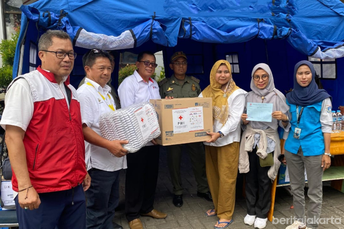 Bantuan Penyintas Kebakaran di Kelurahan Tangki