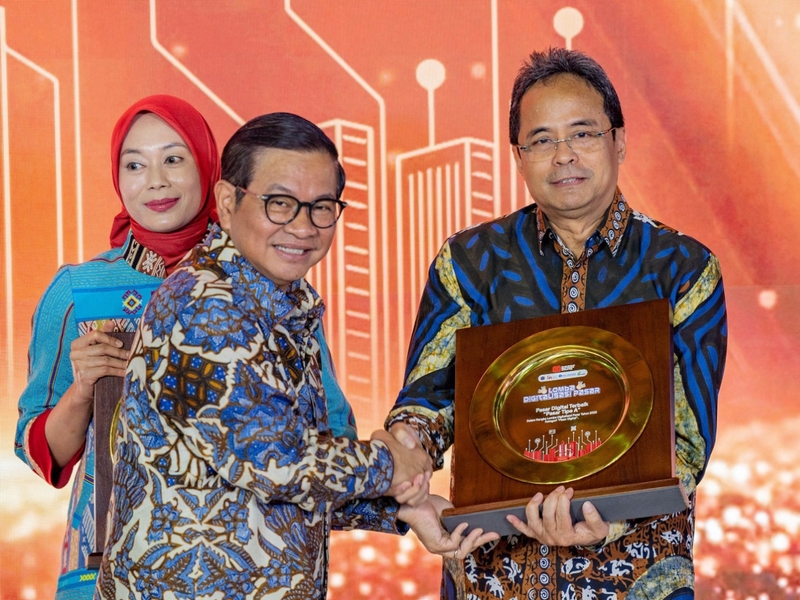 Transaksi, Non-tunai, Pasar Tradisional, Bank Jakarta, Penghargaan, Digitalisasi, Pasar