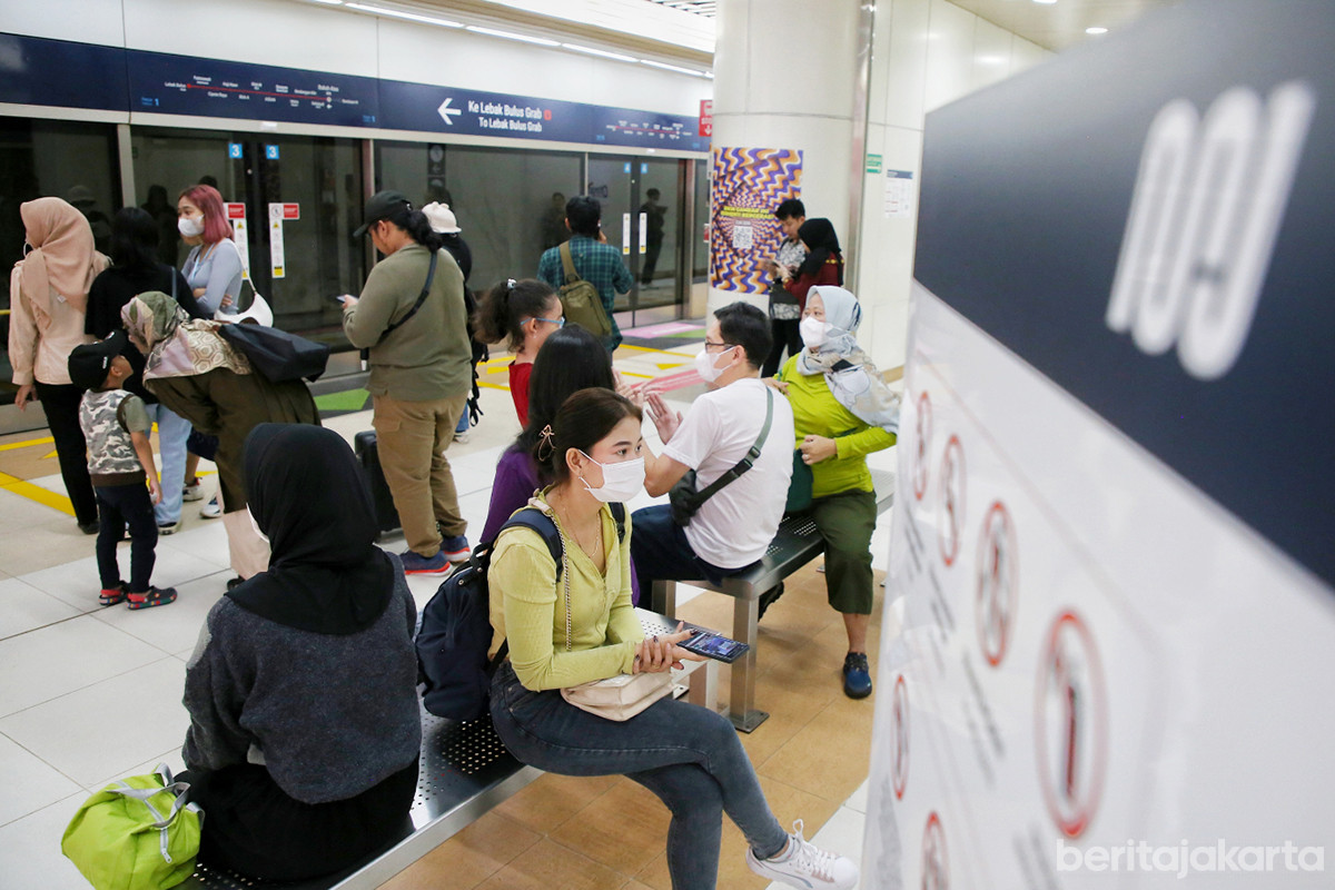 MRT Jakarta beroperasi hingga Pukul 02.00 WIB saat malam pergantian tahun