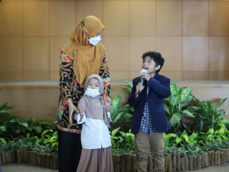 Puluhan Siswa Jakarta Utara Ikut Lomba Mendongeng di Festival Literasi