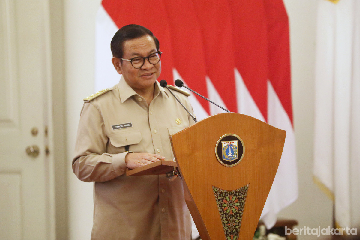 Gubernur DKI Jakarta, Pramono Anung optimistis pembangunan Jakarta
