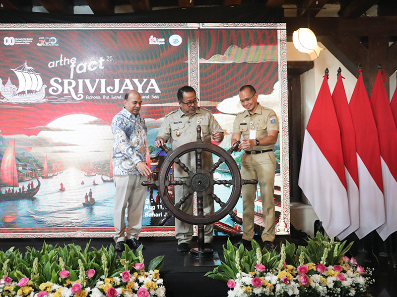  Rano Resmi Buka Arthefact '25 di Museum Bahari Jakarta