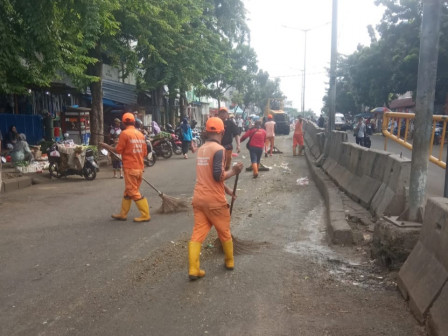 90 PPSU Pasar Minggu Tetap Bertugas Selama Libur Lebaran