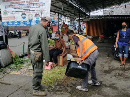 27 Warga Pelanggar Operasi Tibmask Ditindak di Jl. Warakas I
