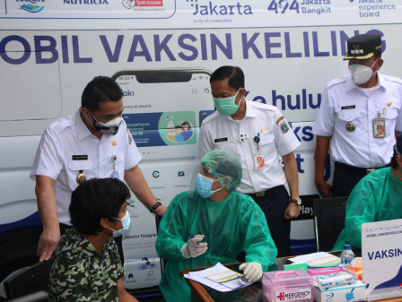 Percepat Target Vaksinasi di Jakarta, Wagub Ariza Tegaskan Pemprov DKI Jemput Bola Gencarkan Vaksin 