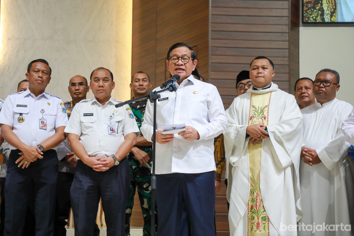 Pramono Ajak Umat Kristiani Sambut Natal dengan Kegembiraan dan Kesederhanaan