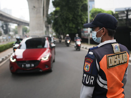  Dishub Rekayasa Lalin di Jalan Puri Agung