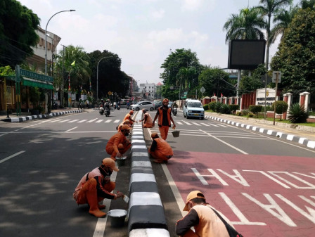 PPPSU Jati Padang Percantik Kanstin Jalan Raya Ragunan