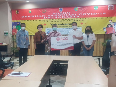 Pemprov DKI Terima Bantuan 70 Tabung Oksigen dan 5 HFNC