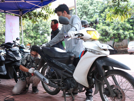 732.309 Unit Kendaraan di Jakarta Telah Lakukan Uji Emisi 
