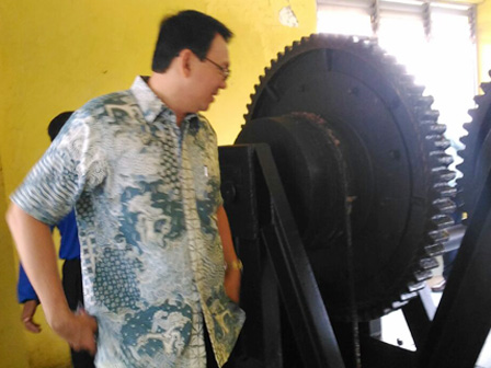        Basuki Cek Pintu Air dan Pompa 