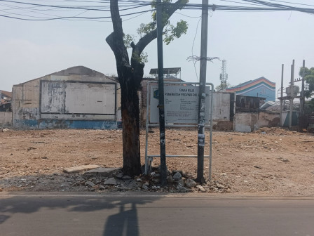 Pembongkaran Bangunan eks Gedung Teater Jotet Rampung 