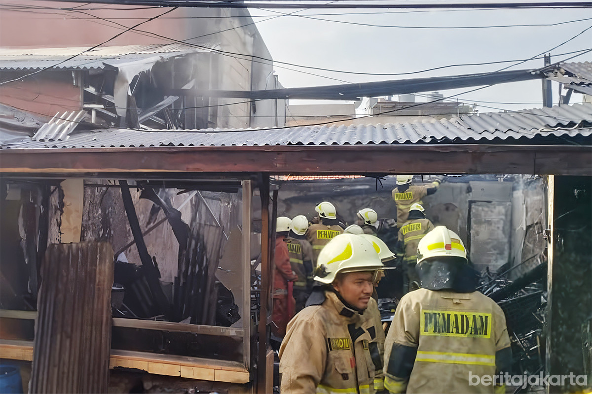 Kebakaran di Kota Bambu Selatan berhasil dipadamkan
