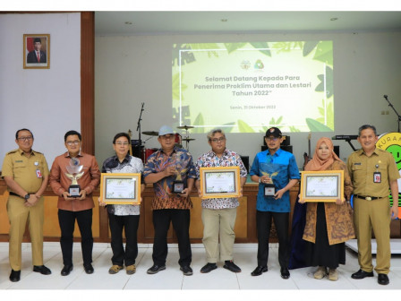 17 RW di Jakarta Raih Penghargaan Kampung Iklim