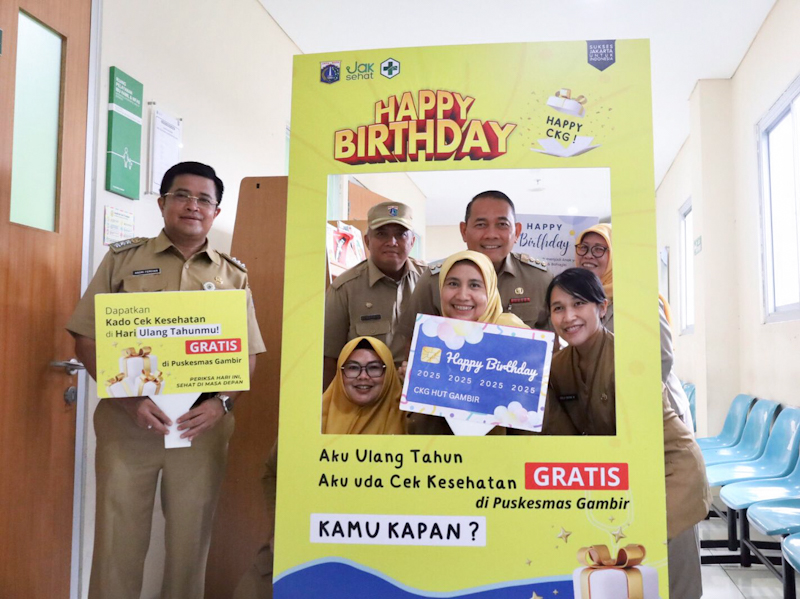 8 Puskesmas di Jakpus Layani Program CKG Warga Berulangtahun