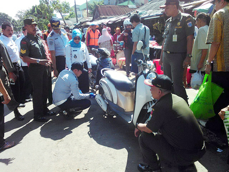 Pasar Pondok Labu Kembali Ditertibkan