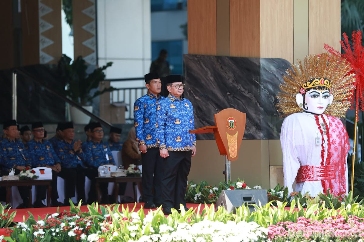 Gubernur Pramono menjadi Inspektur Upacara peringatan Hari Kesaktian Pancasila Tahun 2025